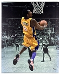 Kobe Bryant Signed 24" x 32" Limited Edition Canvas Print #45/50 (UDA COA)