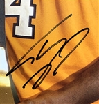 Laker Legends: Kobe Bryant, Magic Johnson & Shaquille O'Neal Signed 16 x 20 Photo with Incredible Inscription! (PSA/DNA LOA)