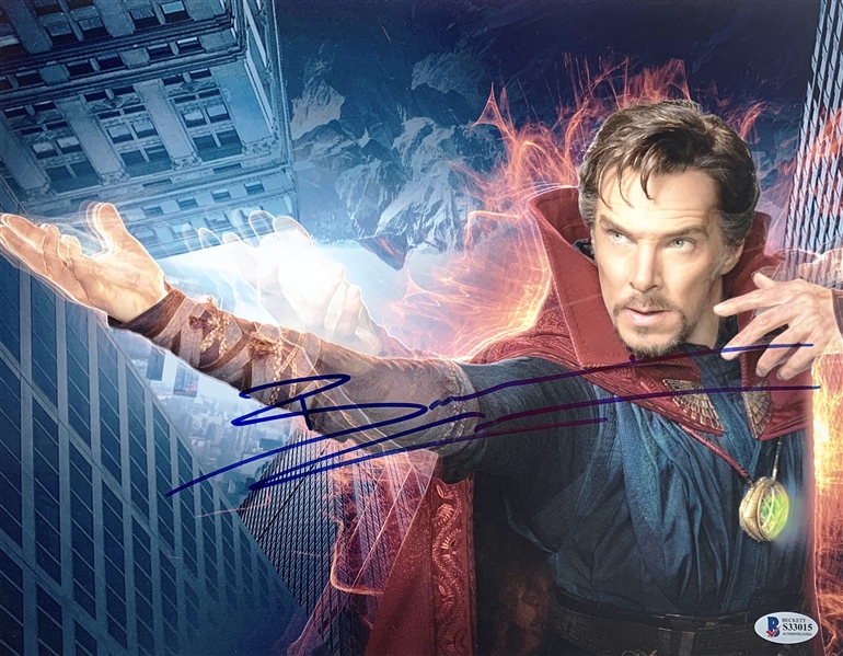 Benedict Cumberbatch Signed 11" x 14" Color Photo as "Dr. Strange" (Beckett/BAS COA)