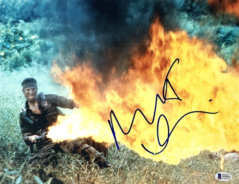 Robert DeNiro In-Person Signed 11" x 14" Color Photo from "The Deer Hunter" (Beckett/BAS COA)