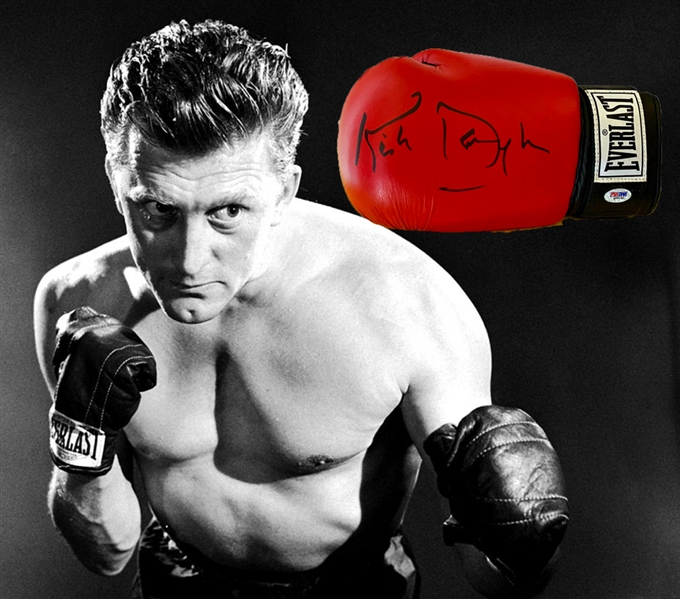 Kirk Douglas Signed Everlast Boxing Training Glove (PSA/DNA)