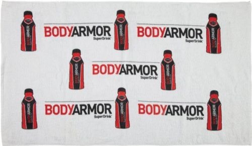 INCREDIBLE Kobe Bryant 2016 Body Armor Towel Personally Worn & Used by Kobe During his Lakers Farewell Speech Post-Final Game w/ Incredible Provenance!