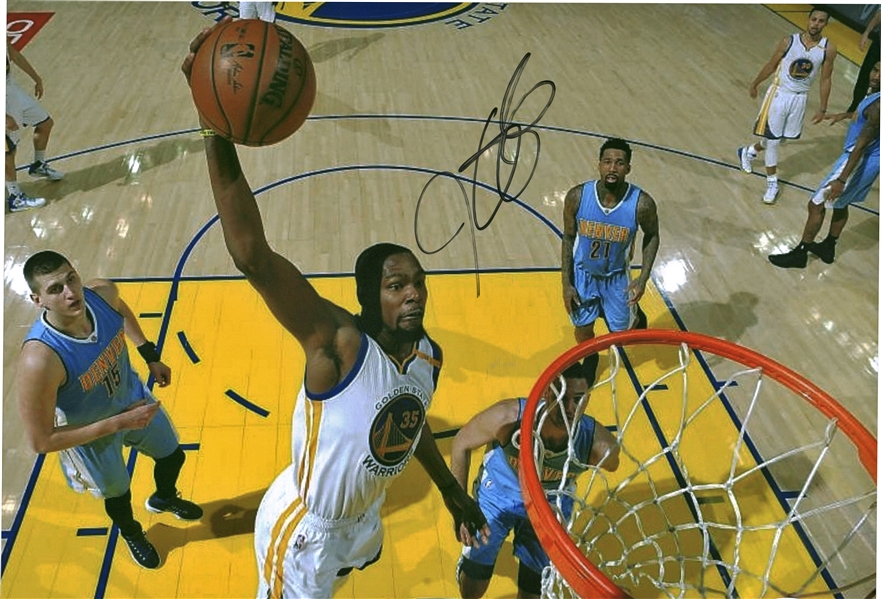 Kevin Durant Signed 12" x 16" Photograph (PSA/DNA)