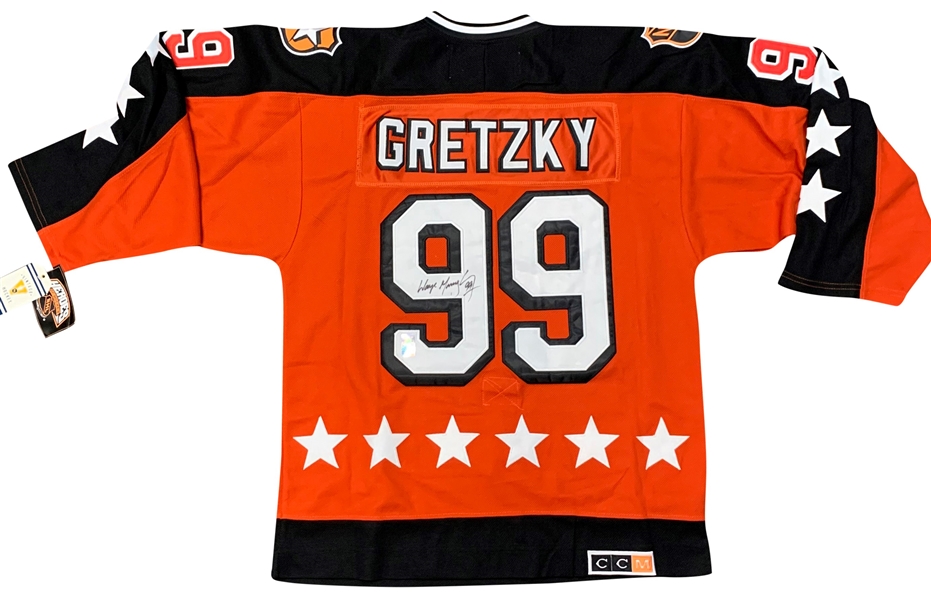 Wayne Gretzky Signed 1984 Oilers #99 All Star Jersey (WGA)