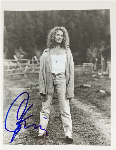 Carole King In-Person Signed 8" x 10" B&W Photo (John Brennan Collection)(Beckett/BAS Guaranteed)
