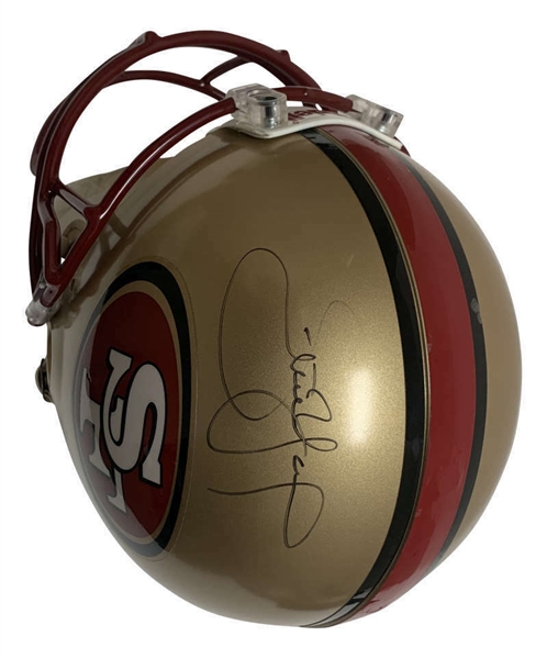 Steve Young Signed Full-Sized PROLINE VSR-4 San Francisco 49ers Helmet (Beckett/BAS)