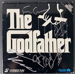 The Godfather Impressive Multi-signed Album Cover w/ Coppola, Keaton, Duvall & Pacino ! (PSA/DNA)