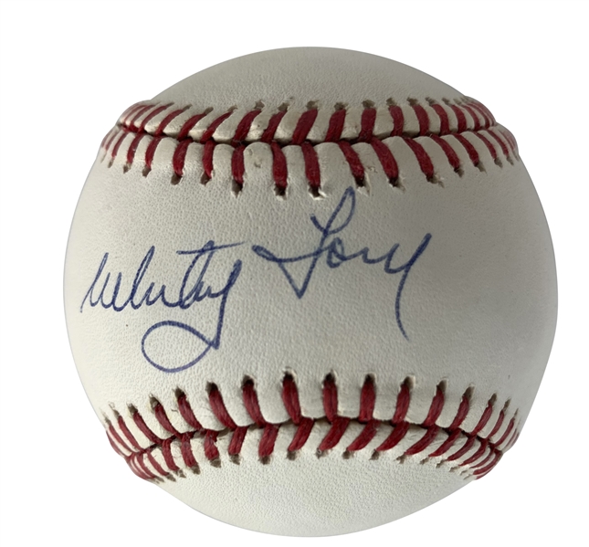 Whitey Ford Signed OAL Baseball (JSA)