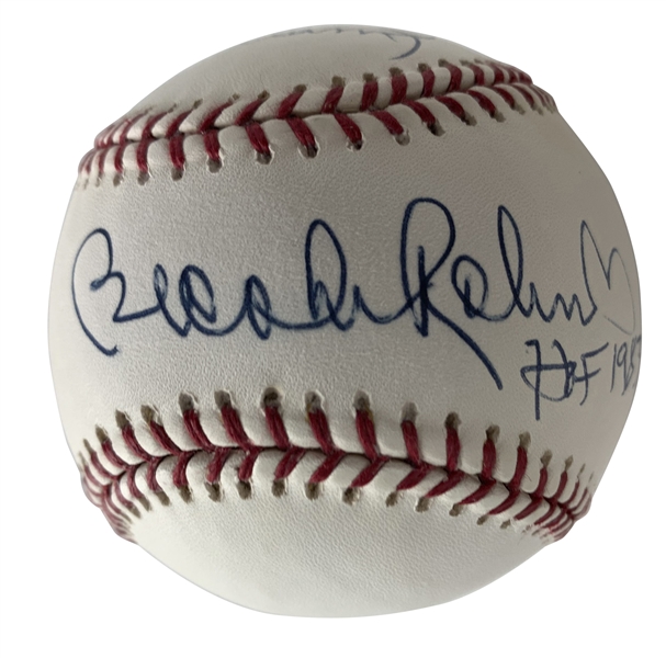 Brooks Robinson Signed OML Baseball w/ "All Century" Inscription (Beckett/BAS Guaranteed)