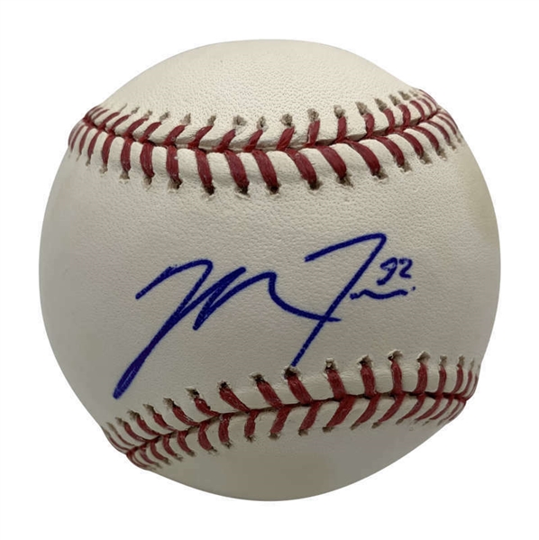 Mike Trout Pre-Rookie Signed OML Selig Baseball (PSA/DNA)