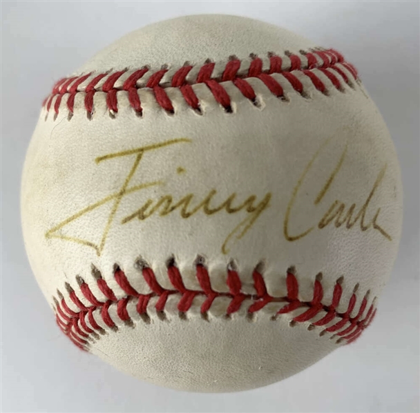 Jimmy Carter Signed OAL Baseball w/ Full Name Autograph! (SGC)