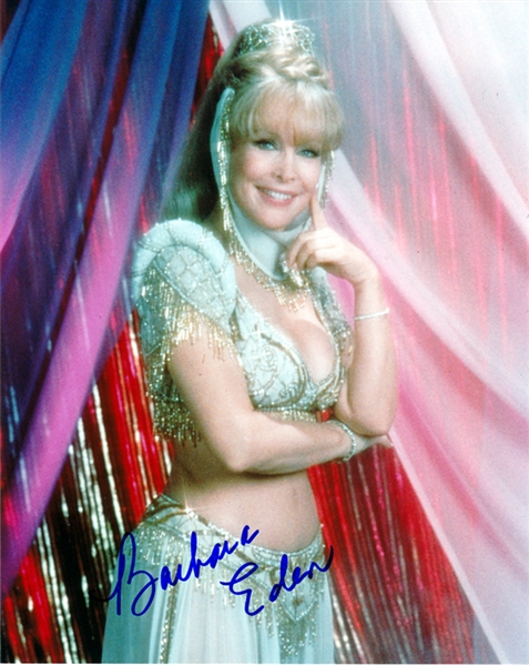Barbara Eden Lot of Two (2) Signed 8" x 10" Color Photos with EXACT Photo Proof! (Beckett/BAS Guaranteed)