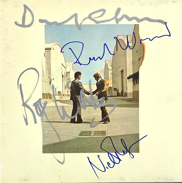 Pink Floyd Stunning Group Signed "Wish You Were Here" Album w/ All Four Members (John Brennan Collection)(Beckett/BAS LOA & Floyd Authentic Guaranteed)