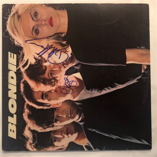 Blondie: Debbie Harry & Chris Stein Signed 1976 Self-Titled Debut Album (John Brennan Collection)(Beckett/BAS Guaranteed)