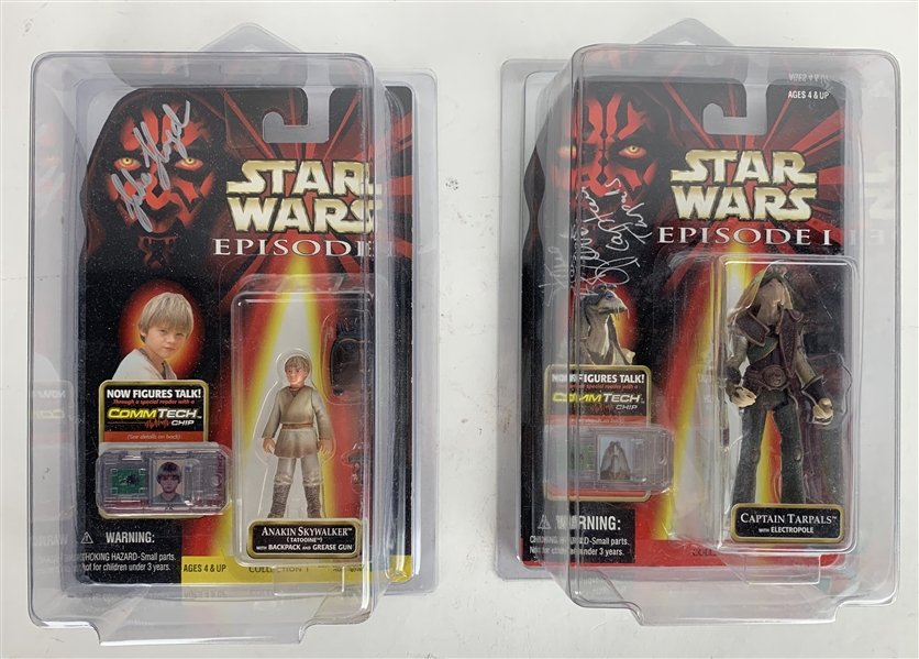Lot of Two (2) Signed Episode I Figurines w/ Speirs & Lloyd! (Beckett/BAS Guaranteed)