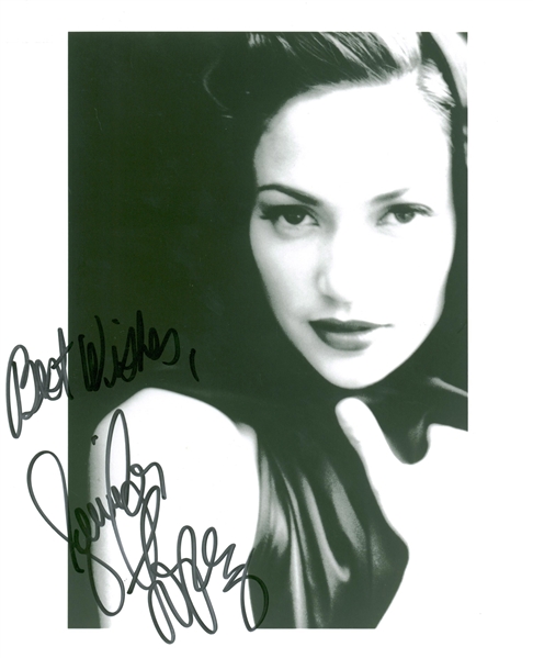 Jennifer Lopez Rare Vintage 8.5" x 11" Black & White Photograph (Beckett/BAS Guaranteed)