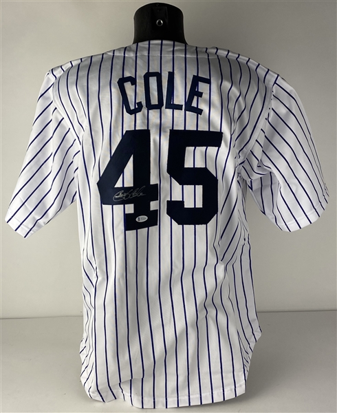 Gerrit Cole Signed New York Yankees Jersey (Beckett/BAS)