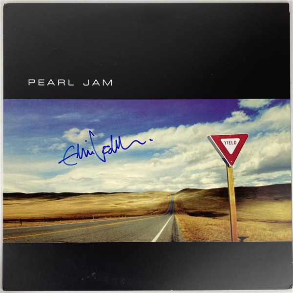 Pearl Jam: Eddie Vedder Signed "Yield" Album (JSA)