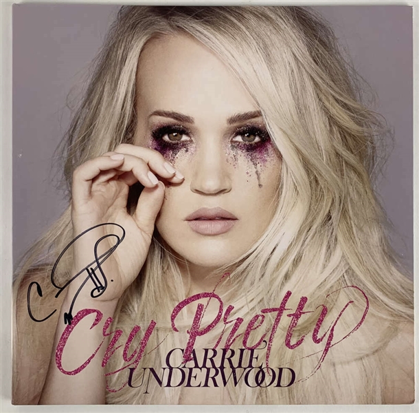 Carrie Underwood Signed "Cry Pretty" Album (Beckett/BAS)