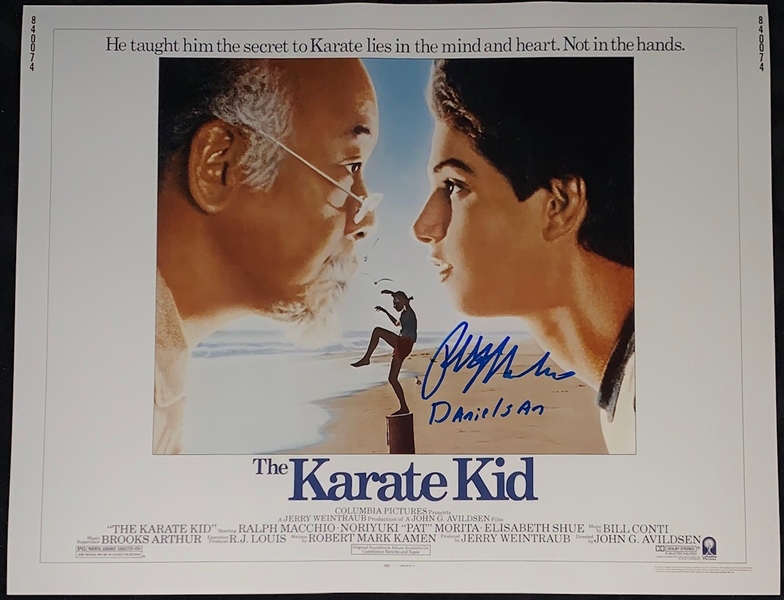 Ralph Macchio Signed 16" x 20" Color Photo from "The Karate Kid" (ACOA)