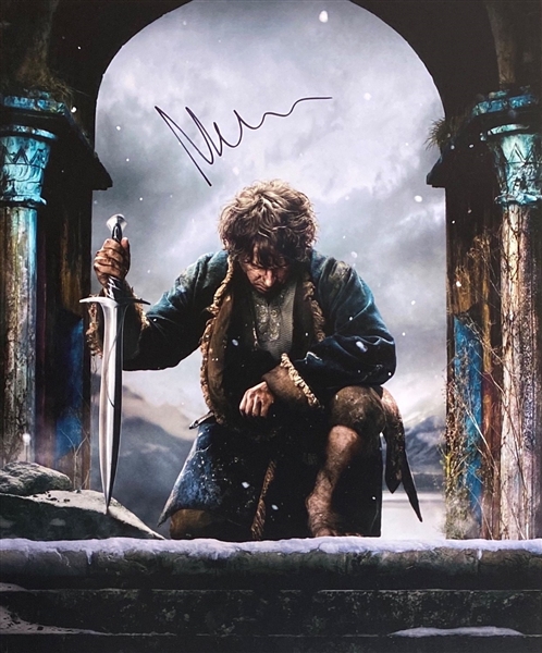 Martin Freeman Signed 16" x 20" Color Photo from "The Hobbit" (Beckett/BAS Guaranteed)