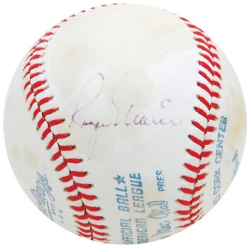 Roger Maris Rare Single Signed OAL MacPhail Baseball (PSA/DNA)