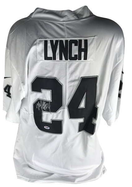 Marshawn Lynch Signed Oakland Raiders Jersey (PSA/DNA)