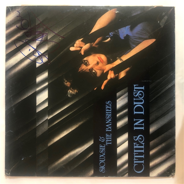 Siouxsie Sioux Signed "Cities in Dust" Record Album (John Brennan Collection)(Beckett/BAS Guaranteed)