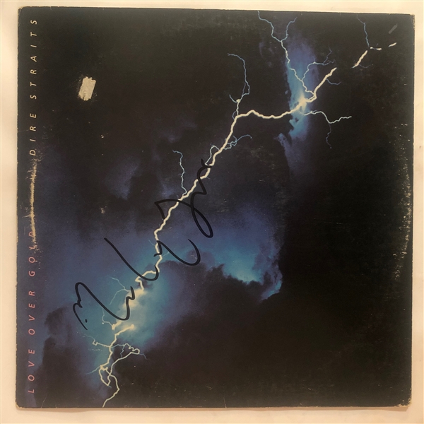 Dire Straits: Mark Knopfler In-Person Signed "Love Over Gold" Record Album (John Brennan Collection)(Beckett/BAS Guaranteed)