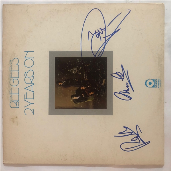 The Bee Gees Group Signed "2 Years On" Record Album (John Brennan Collection)(Beckett/BAS Guaranteed)