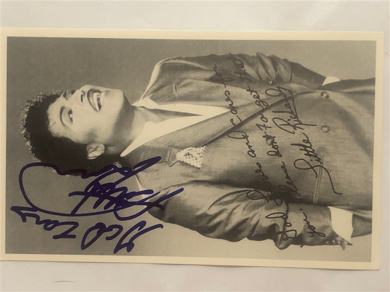 Little Richard Signed 4" x 7" Photo Print (John Brennan Collection)(Beckett/BAS Guaranteed)