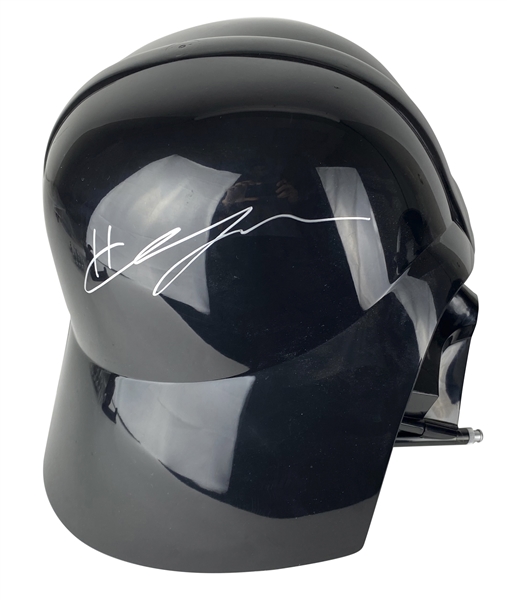 Hayden Christensen Signed Star Wars Darth Vader Helmet (Beckett/BAS Guaranteed)