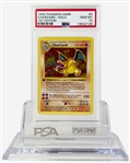 Pokemon's Crown Jewel: Charizard First Edition 1999 Pokemon Game #4 Holographic Trading Card - PSA GEM MINT 10!