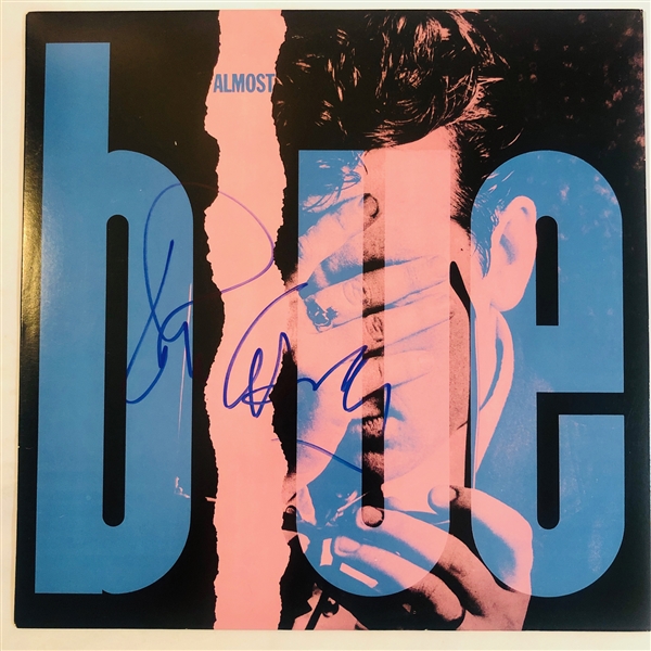 Elvis Costello In-Person Signed "Almost Blue" Record Album (John Brennan Collection)(Beckett/BAS Guaranteed)