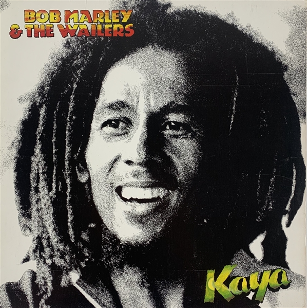 Bob Marley ULTRA RARE Signed "Kaya" Album c. 1979 (Beckett/BAS Guaranteed)