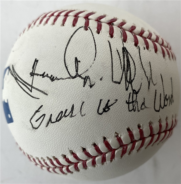 Frankie Valli Signed OML Baseball (PSA/DNA)