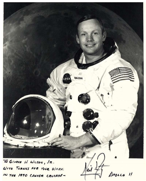 Apollo 11: Neil Armstrong Signed 8" x 10" Photograph (Beckett/BAS)