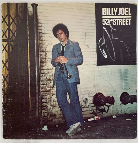 Billy Joel Signed 52nd Street Album (JSA)