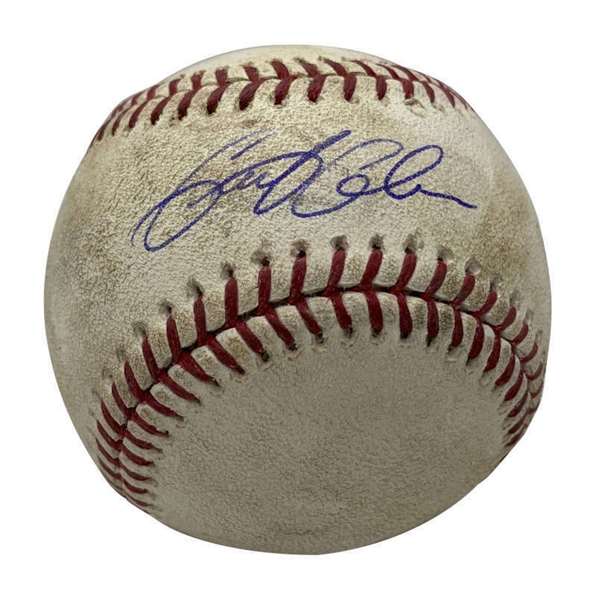 Gerrit Cole Signed & Game Used 2019 OML Baseball Pitched By Cole! (MLB & PSA/DNA)