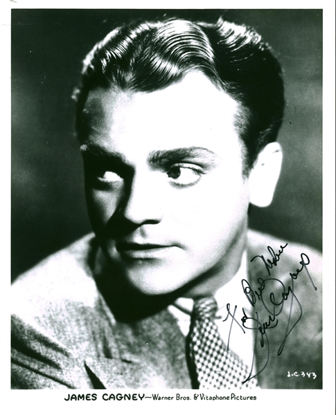 James Cagney Signed 8" x 10" B&W Photograph (Beckett/BAS)