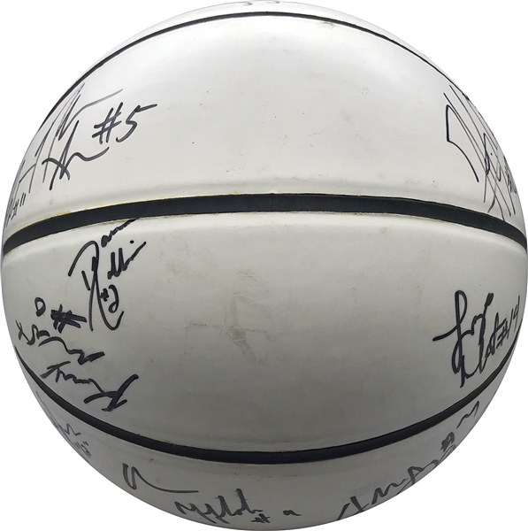 Final Four: 2006-2007 UCLA Team Signed Basketball w/ Russell Westbrook & Darren Collison! (Beckett/BAS)
