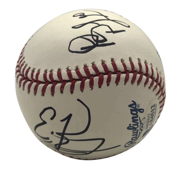 Stone Temple Pilots Group Signed OML Baseball w/ Chester Bennington! (Beckett/BAS)