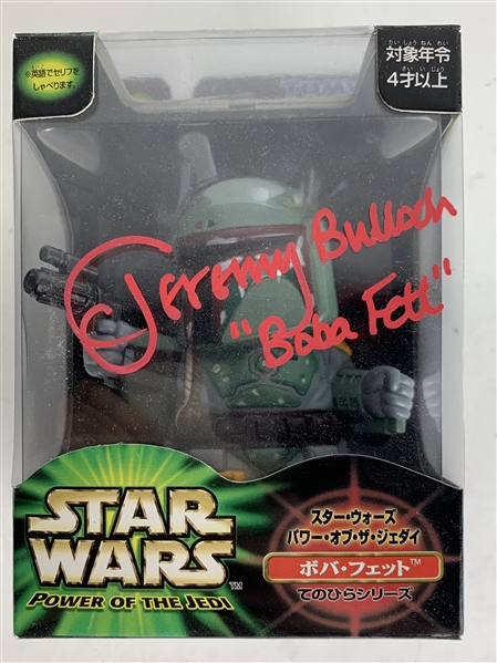 Jeremy Bulloch Signed Power of the Jedi Mini Toy (Beckett/BAS Guaranteed)