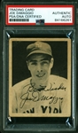 Joe DiMaggio ULTRA RARE Signed 1939 Play Ball Rookie Card (PSA/DNA Encapsulated)
