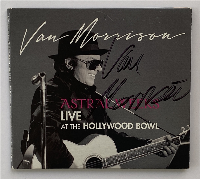Van Morrison "Astral Weeks LIVE at the Hollywood Bowl" CD Signed In-Person (Beckett/BAS Guaranteed