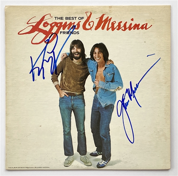 Loggins & Messina In-Person Signed “The Best of Friends” Record Album (John Brennan Collection) (Beckett/BAS Guaranteed) 