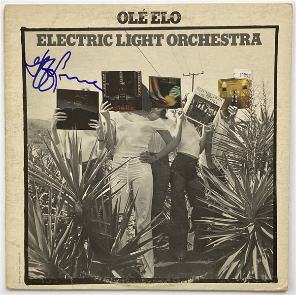 ELO: Jeff Lynne In-Person Signed “Ole ELO” Record Album (John Brennan Collection) (Beckett/BAS Guaranteed) 