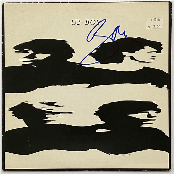 U2: Bono In-Person Signed “Boy” Record Album (John Brennan Collection) (Beckett/BAS Guaranteed)
