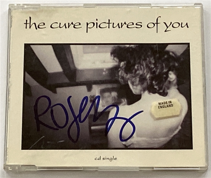 The Cure: Robert Smith In-Person Signed “Pictures of You” CD Single (John Brennan Collection) (Beckett/BAS Guaranteed)