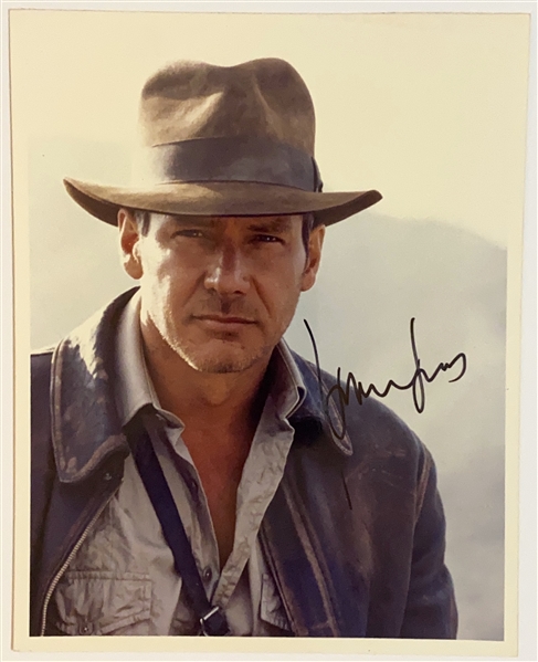 Indiana Jones: Harrison Ford In-Person Signed 8” x 10” Photograph (John Brennan Collection) (Beckett/BAS Guaranteed)